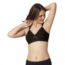 SONALI FEMALE CROSS CHICKEN BRA BLACK